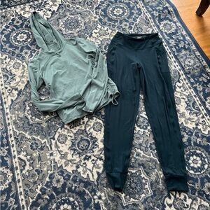 Elegant Teal Women's hoodie top only!